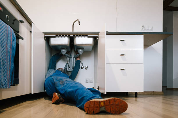 Professional Drain Cleaning technician working in Oakland, NE